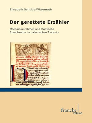 cover image of Der gerettete Erzähler